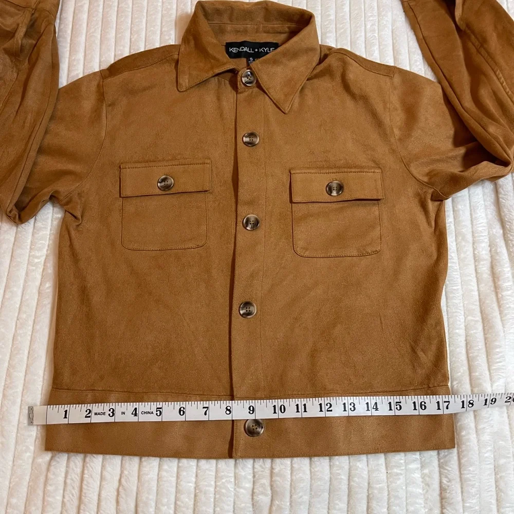 Kendall & Kylie | Tan Button-Up Jacket - Picture 6 of 10